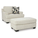  Benchcraft Heartcort 44604U1 Oversized Chair and Ottoman IMAGE 1