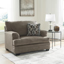  Manufacturer Color_Nutmeg  -- Stonemeade 59505U2 Oversized Chair and Ottoman IMAGE 2
