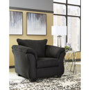  Manufacturer Color_Black  -- Darcy 75008U3 Chair and Ottoman IMAGE 2