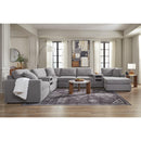  Manufacturer Color_Granite  -- Modmax 92104S48 8 pc Sectional with Audio System and Chaise IMAGE 3