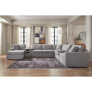  Manufacturer Color_Granite  -- Modmax 92104S49 8 pc Sectional with Audio System and Chaise IMAGE 2