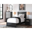  Size_Twin  -- Signature Design by Ashley Maribel Panel Bed IMAGE 8