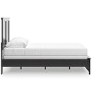  Size_Queen  -- Maribel B138B53 Queen Panel Bed IMAGE 3