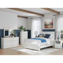  Size_Queen  -- Bostwick Shoals B139B43 Queen Panel Bed IMAGE 9
