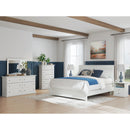  Size_King  -- Bostwick Shoals B139B47 King Panel Bed IMAGE 7