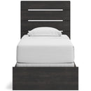  Size_Twin  -- Signature Design by Ashley Hollivern Panel Bed IMAGE 2