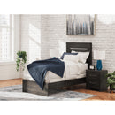  Size_Twin  -- Signature Design by Ashley Hollivern Panel Bed IMAGE 6