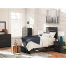  Size_Twin  -- Signature Design by Ashley Hollivern Panel Bed IMAGE 8