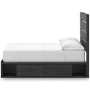  Size_Full  -- Signature Design by Ashley Hollivern Panel Bed with Storage IMAGE 5