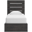  Size_Twin  -- Hollivern PCB2108B17 Twin Panel Storage Bed IMAGE 3