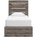  Size_Twin  -- Graystorm PCB2405B18 Twin Panel Storage Bed IMAGE 3
