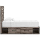  Size_Twin  -- Graystorm PCB2405B19 Twin Panel Bed with Storage IMAGE 4