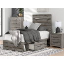  Size_Twin  -- Graystorm PCB2405B19 Twin Panel Bed with Storage IMAGE 9