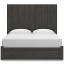  Size_King  -- Fraluna PCB3370B9 King Panel Storage Bed IMAGE 2