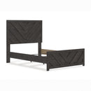  Size_Full  -- Prendonea B3789B3 Full Panel Bed IMAGE 5