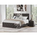  Size_King  -- Prendonea B3789B8 King Panel Bed IMAGE 6