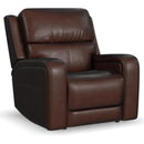  Flexsteel Oasis 1750-50P5-70570 Power Recliner - Truffle IMAGE 1