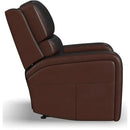  Flexsteel Oasis 1750-50P5-70570 Power Recliner - Truffle IMAGE 3