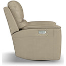  Flexsteel Henry 1041-53P5-94680 Power Recliner - Beige IMAGE 6