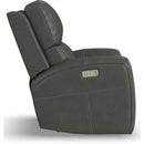  Flexsteel Linden 1043-53P5-94602 Power Recliner - Charcoal IMAGE 5