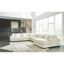  Manufacturer Color_Ivory  -- Signature Design by Ashley Lindyn Fabric 6 pc Sectional IMAGE 2