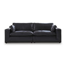  Manufacturer Color_Black  -- Emilia 30902S1 2 pc Sectional Loveseat IMAGE 1