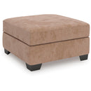  Manufacturer Color_Mocha  -- Benchcraft Olten Fabric Ottoman IMAGE 1