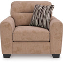  Manufacturer Color_Mocha  -- Benchcraft Olten Stationary Fabric Chair IMAGE 2