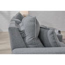  Manufacturer Color_Salt and Pepper  -- Signature Design by Ashley ModMax II Power Reclining Fabric 5 pc Sectional IMAGE 4