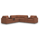  Manufacturer Color_Spice  -- Signature Design by Ashley Modmax Fabric 7 pc Sectional IMAGE 1