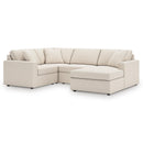  Manufacturer Color_Oyster  -- Modmax 92103S65 4 pc Sectional with Chaise IMAGE 1