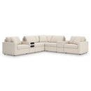  Manufacturer Color_Oyster  -- Modmax 92103S69 7 pc Balanced Sectional with Audio and Storage Consoles IMAGE 1