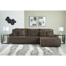  Manufacturer Color_Chocolate  -- Signature Design by Ashley Top Tier Reclining Fabric Sofa IMAGE 2