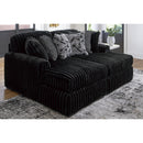  Manufacturer Color_Onyx  -- Signature Design by Ashley Midnight Madness Fabric Chaise IMAGE 3