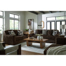  Manufacturer Color_Chocolate  -- Midnight-Madness 9810435 Loveseat IMAGE 9