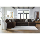  Manufacturer Color_Chocolate  -- Midnight-Madness 98104S3 4 pc Sectional with Chaise IMAGE 3