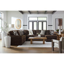  Manufacturer Color_Chocolate  -- Midnight-Madness 98104S3 4 pc Sectional with Chaise IMAGE 5