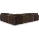  Manufacturer Color_Chocolate  -- Midnight-Madness 98104S4 4 pc Sectional with Chaise IMAGE 2