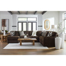  Manufacturer Color_Chocolate  -- Midnight-Madness 98104S4 4 pc Sectional with Chaise IMAGE 4