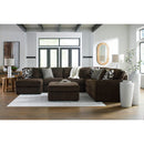  Manufacturer Color_Chocolate  -- Midnight-Madness 98104S4 4 pc Sectional with Chaise IMAGE 6