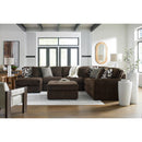 Manufacturer Color_Chocolate  -- Midnight-Madness 98104S4 4 pc Sectional with Chaise IMAGE 7