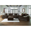 Manufacturer Color_Chocolate  -- Midnight-Madness 98104S5 3 pc Sectional with Chaise IMAGE 7