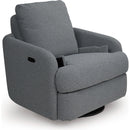  Manufacturer Color_Salt and Pepper --  Signature Design by Ashley Alainmont Next Gen Nuvella Power Swivel Fabric Recliner IMAGE 8