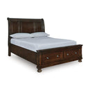  Size_Queen  -- Millennium Porter Queen Sleigh Bed with Storage IMAGE 1
