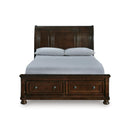  Size_Queen  -- Millennium Porter Queen Sleigh Bed with Storage IMAGE 2