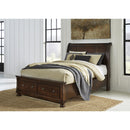  Size_Queen  -- Millennium Porter Queen Sleigh Bed with Storage IMAGE 5