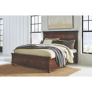  Size_California King  -- Porter B697B46 California King Panel Storage Bed IMAGE 2