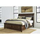  Size_California King  -- Porter B697B47 California King Sleigh Storage Bed IMAGE 5