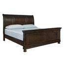  Size_California King  -- Porter B697B50 California King Sleigh Bed IMAGE 1