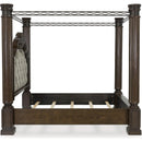  Size_Queen  -- Maylee B947B8 Queen Canopy Bed IMAGE 3
